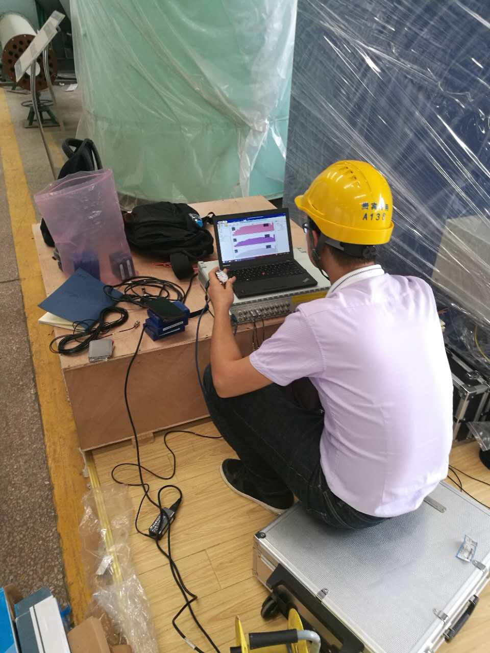 某（mǒu）廠（chǎng）家空調設備聲功率測試